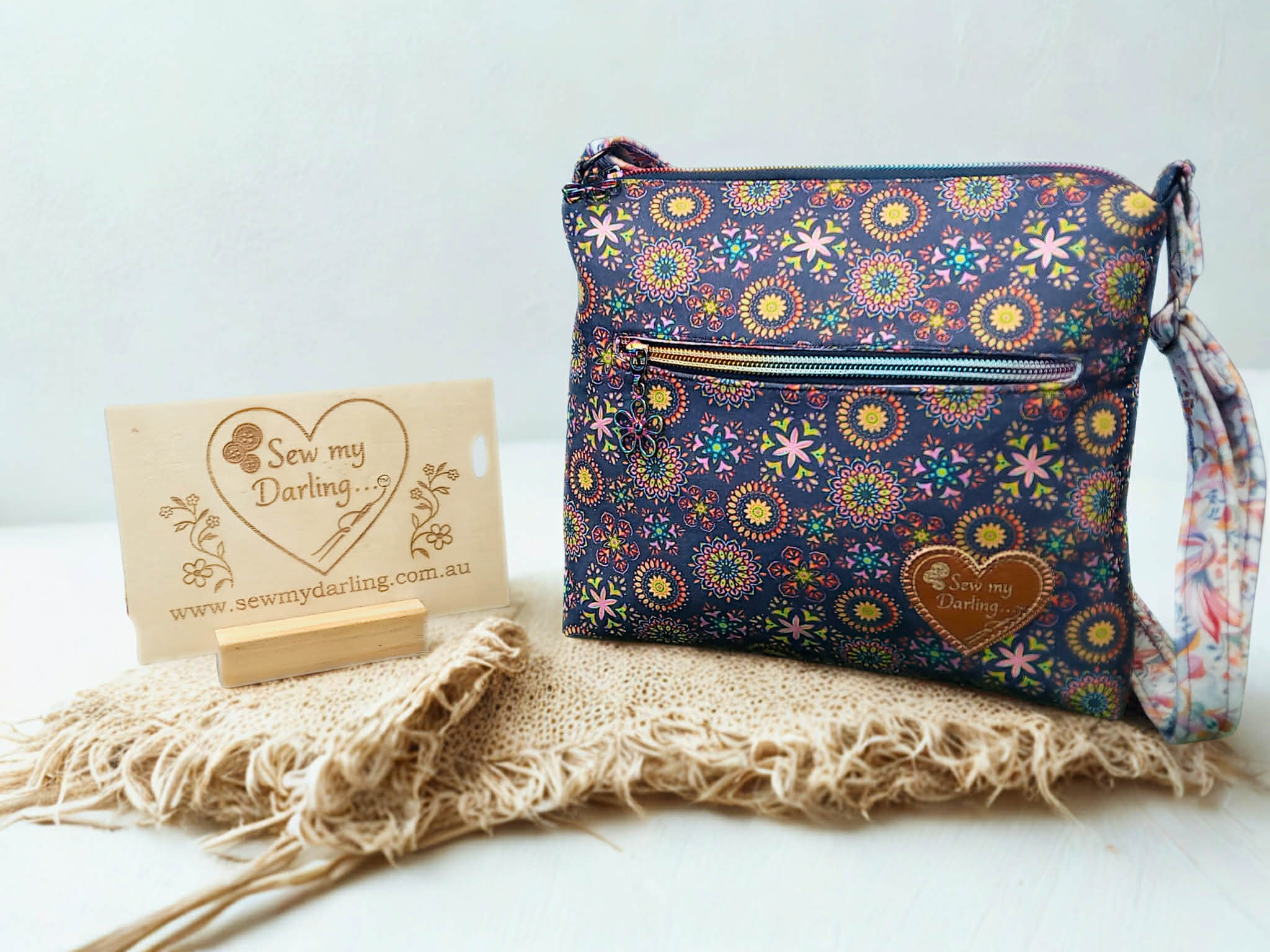 'S&P' cross body bag